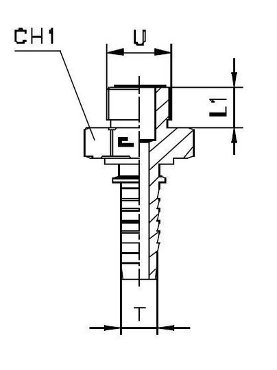 Фитинги ORFS (Ш) 11/16"