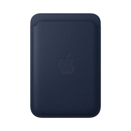 Тканевый чехол-бумажник с поддержкой MagSafe Apple FineWoven Wallet (2023), Deep Blue (Темно-синий)