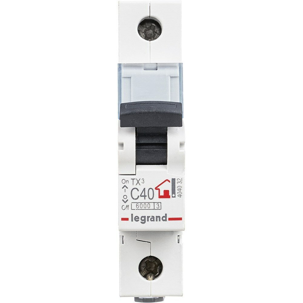Автоматический выключатель Legrand TX3 C40A 1П 6000 404032