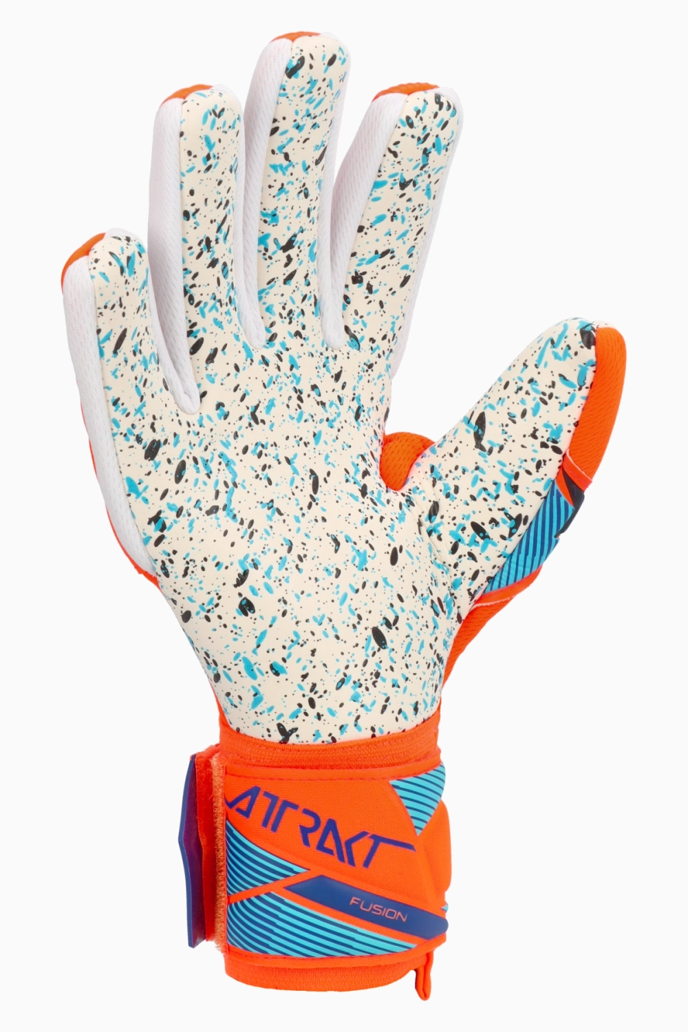 Вратарские перчатки Reusch Attrakt Fusion NC - оранжевый