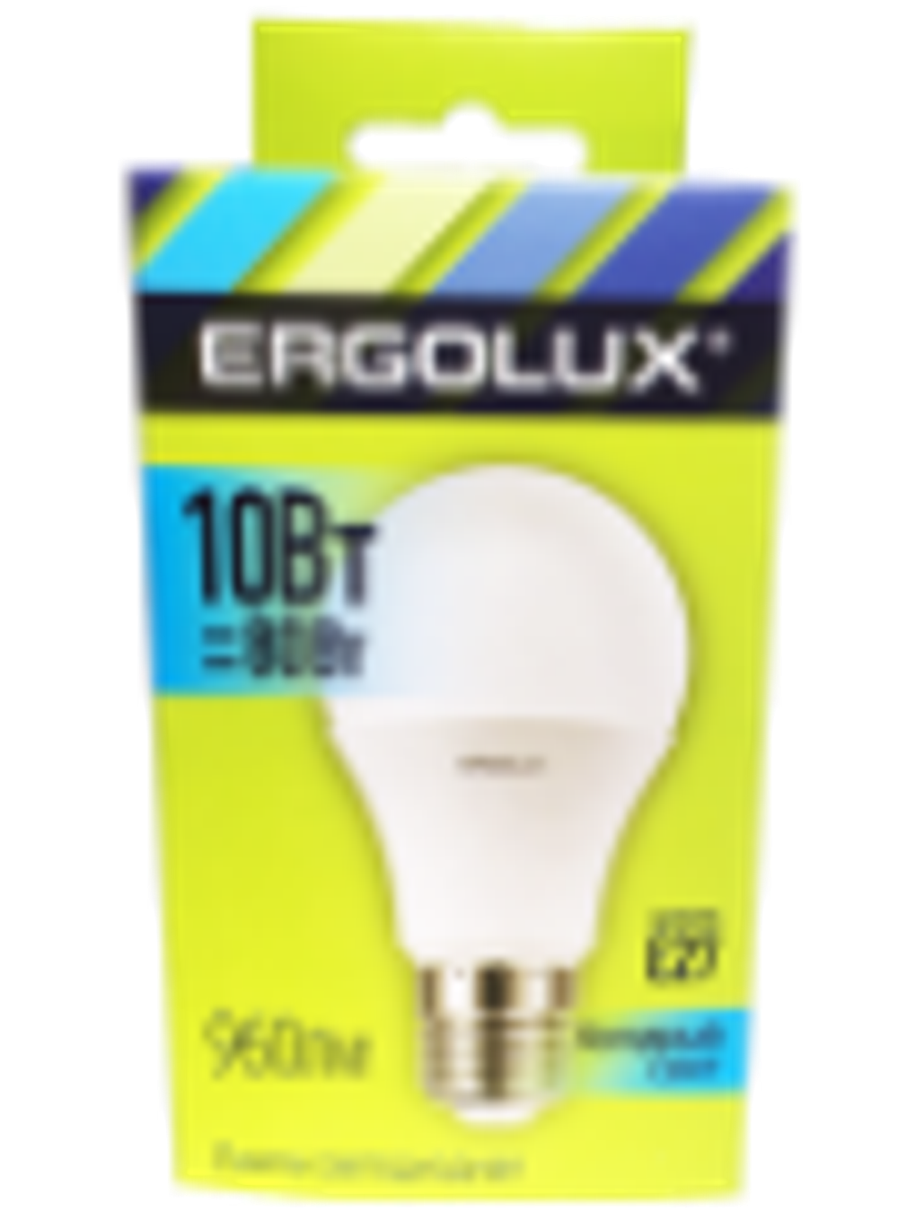 Лампа св/д Ergolux А60 Е27 10W 4500K