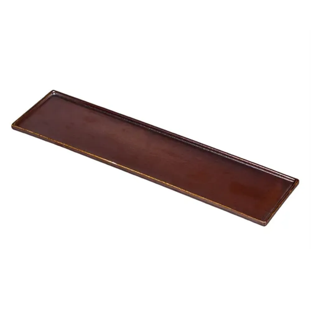 Блюдо прямоугольное 41*10,5 см h1,5 см Antic Copper Panasia P.L. [6]