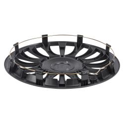 Колпаки R15 Sapphire 4шт (черно-матовые) ABS-пластик ARNEZI A0702037