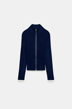 КАРДИГАН В РУБЧИК — ZARA