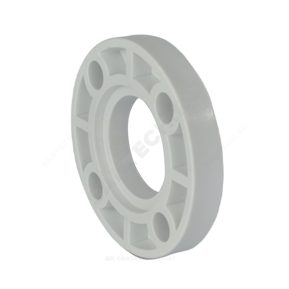 Фланец PP-R белый Ду 40 Ру25 для бурта PP-R Дн 50 VALFEX 10188050