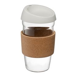 Кружка Cozy Cup, 450 мл, светло-серая