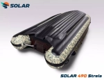 Лодка надувная моторная solar-490 strela jet tunnel с фальшбортом