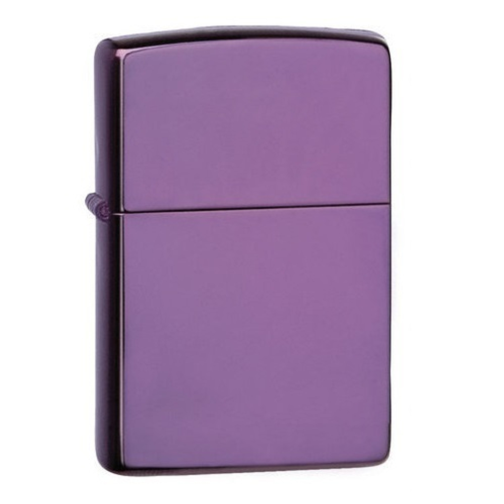 Зажигалка сиреневая глянцевая Zippo с покрытием Abyss