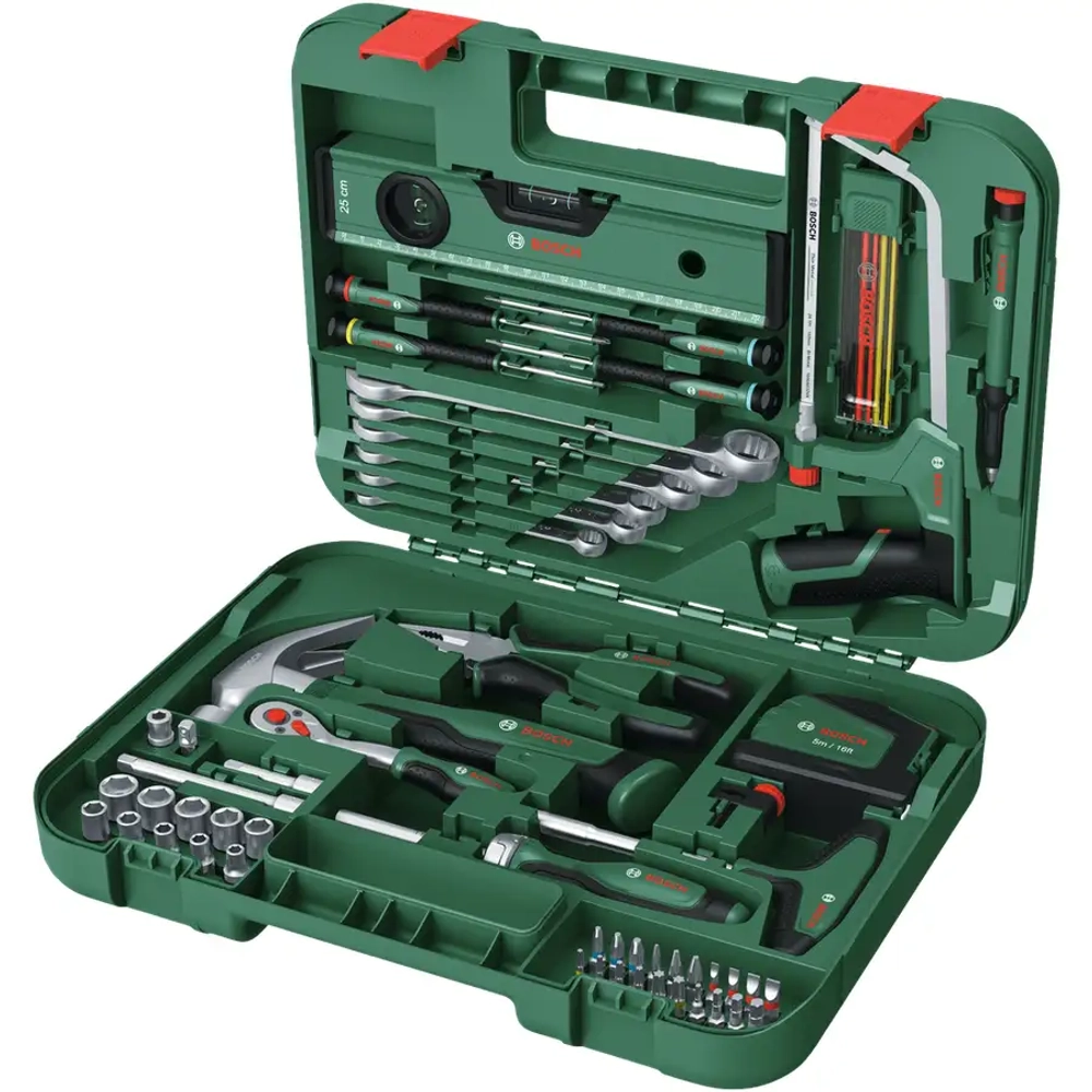 Набор инструмента расширенный 64 предмета BOSCH 1600A02ZB3