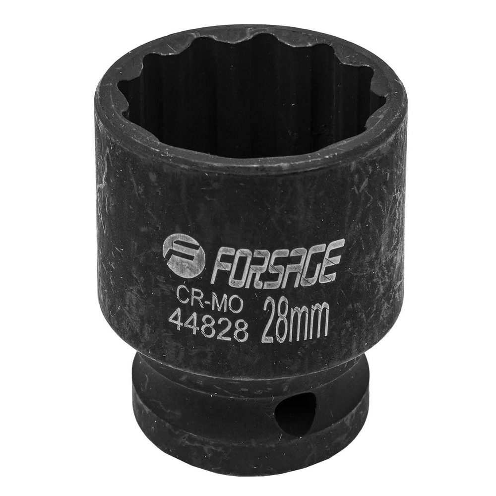 Головка ударная 28мм 12гр. 1/2'' Forsage F-44828