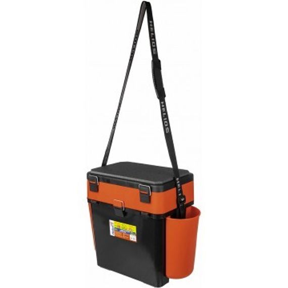 Ящик зимний Helios "FishBox" (19л) оранжевый
