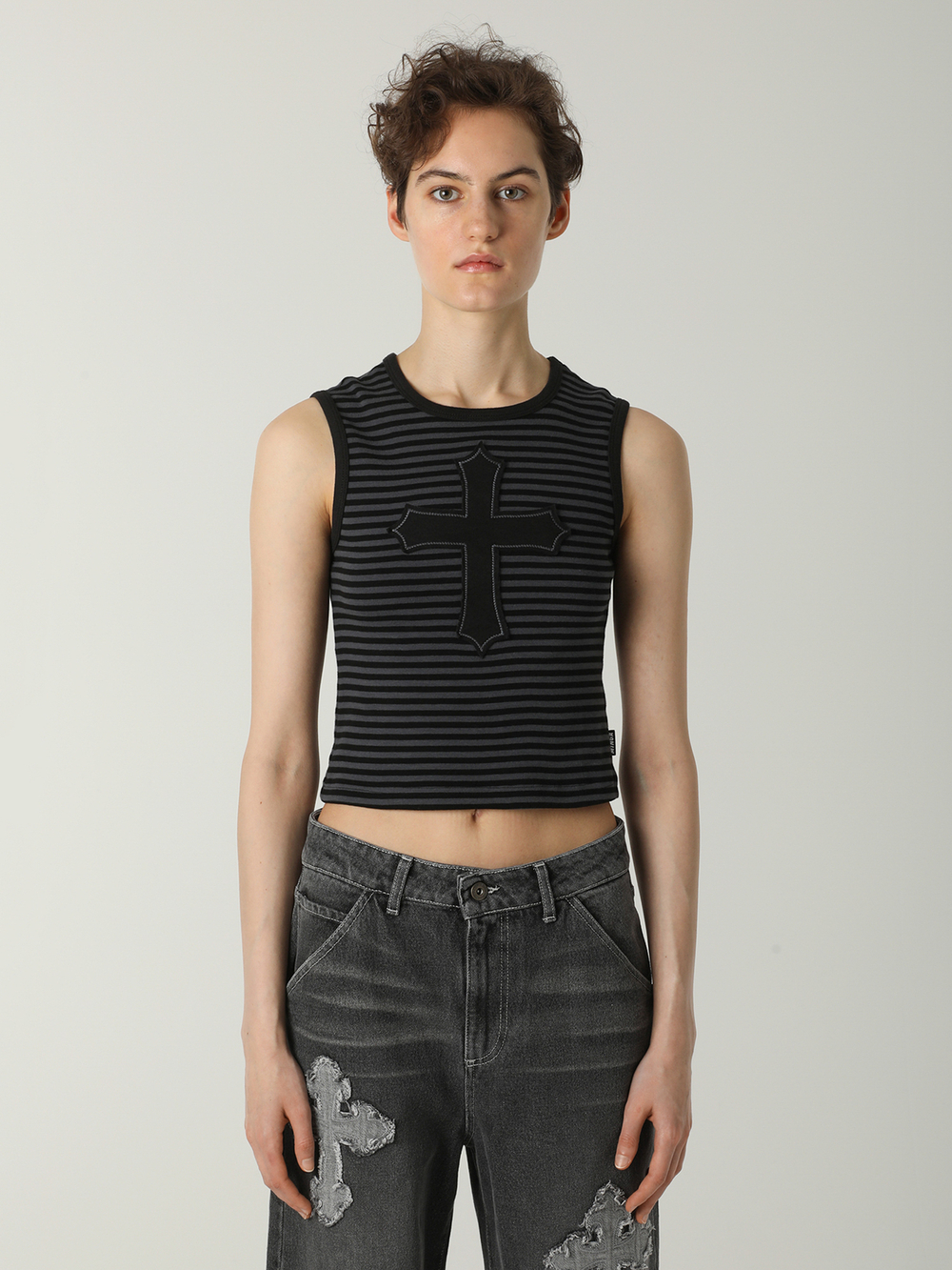 Топ Anastasia Cross Striped