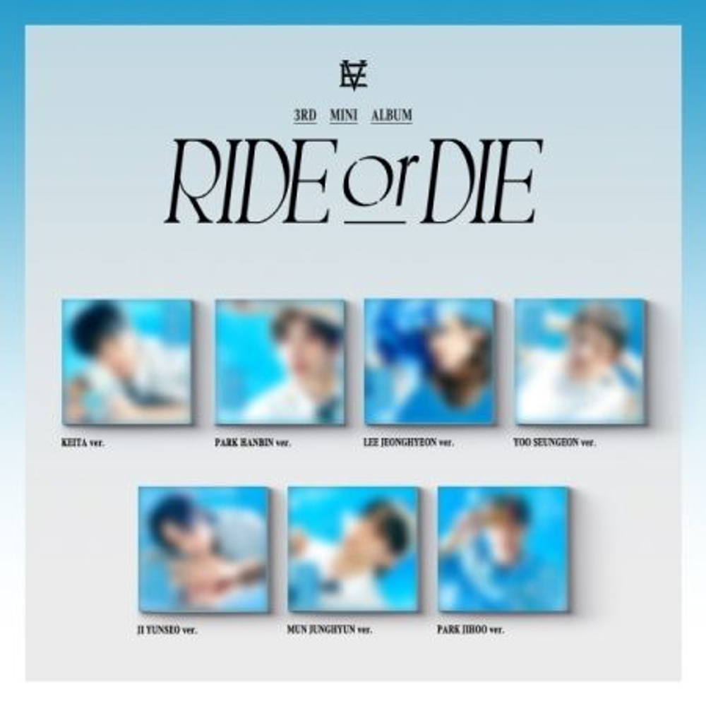 Альбом EVNNE - RIDE OR DIE 3rd Mini Album DIGIPACK RANDOM Version