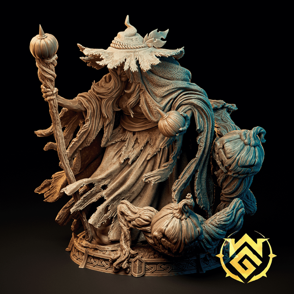 Тыквенный некромант The Gourd Necromancer Миниатюра