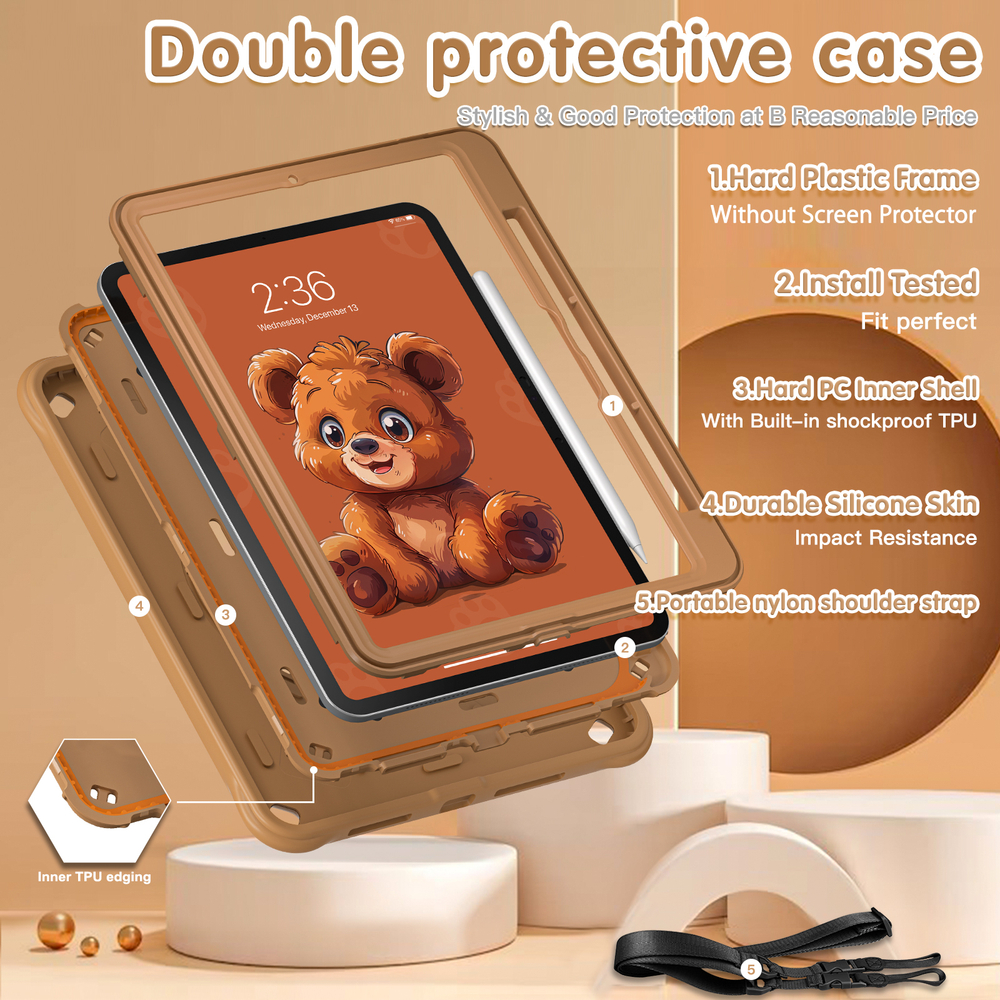 Противоударный бампер Baby Bubbles Сase Belt для iPad Pro 11 2024