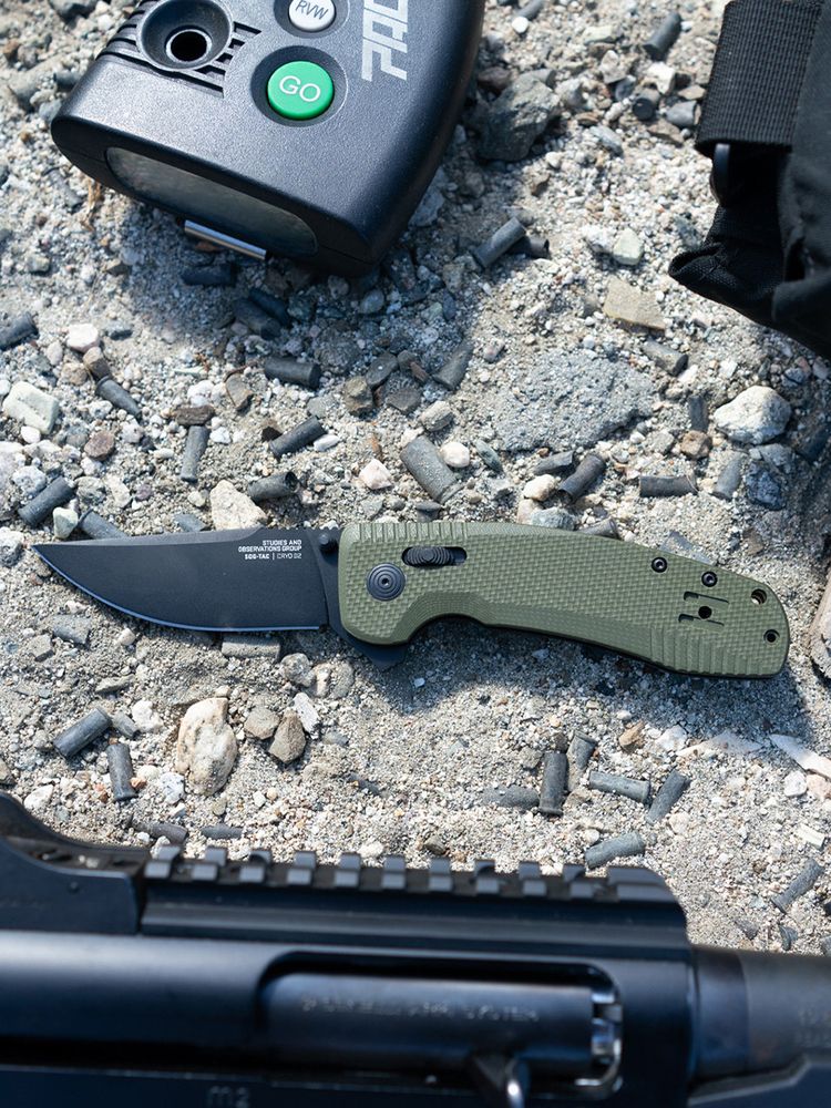 Нож SOG, 12-38-02-41 SOG-TAC XR OD Green