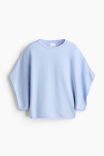 Тонкий трикотажный топ бокси - H&M