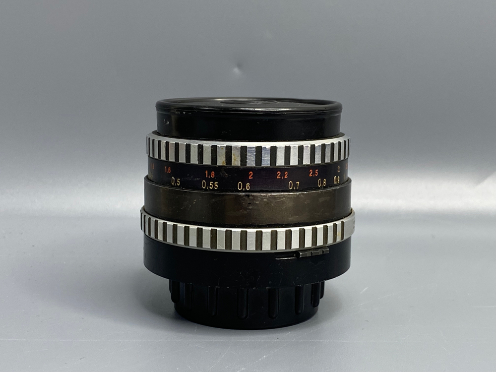 Pancolar 1.8/50 Carl Zeiss Jena DDR прыгалка всегда в зажатом положении