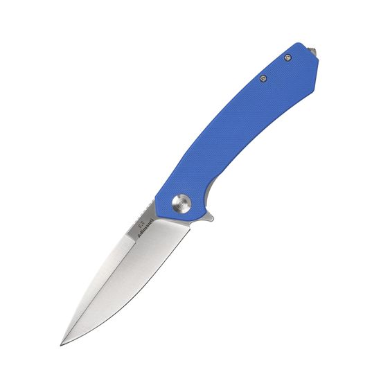 Складной нож Adimanti by Ganzo (Skimen design) синий c клинком из стали D2, рукоять G10