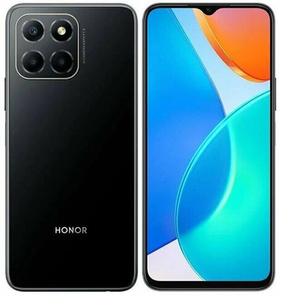 Смартфон Honor X6b 6/256Gb, Ростест(ЕАС), Nano-SIM, Android 14, NFC, чёрный