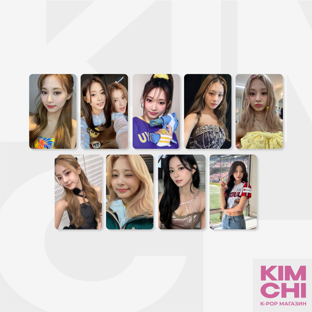 Набор фотокарточек Цзыюй Tzuyu TWICE #1 Набор фотокарточек Цзыюй Tzuyu TWICE #1