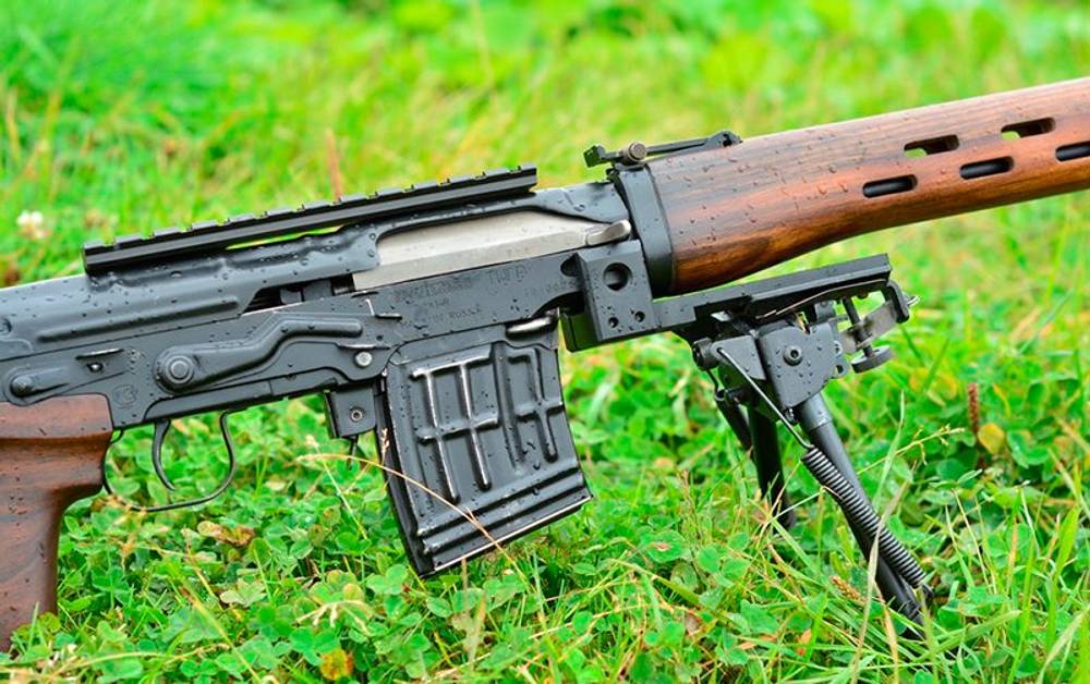 Кронштейн лапка для сошек на карабин Тигр, СВД, TG3, Рысь