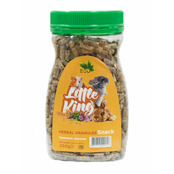Smile King лакомство травяные гранулы, 250г