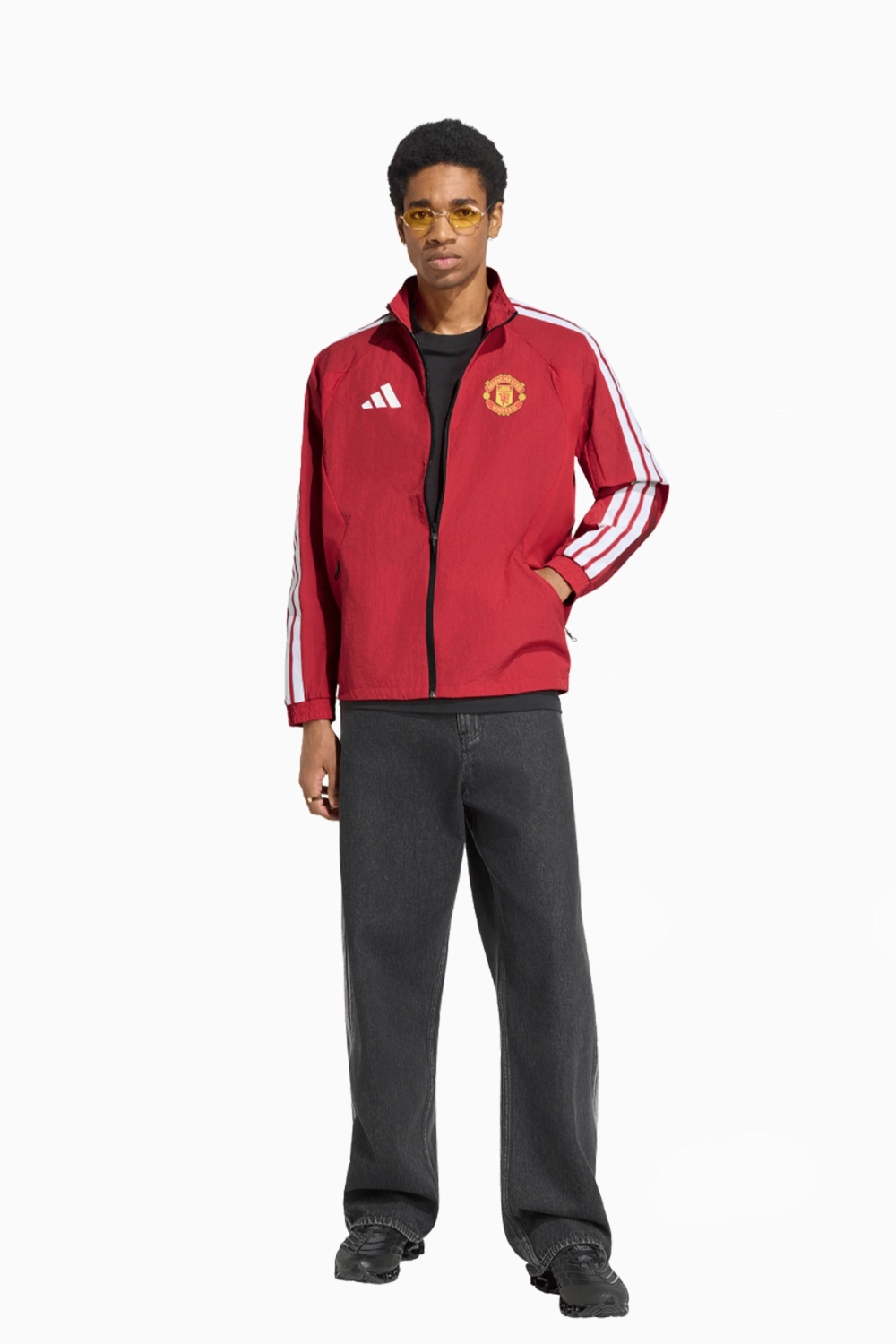 Кофта adidas Manchester United 26/27 Anthem - красный