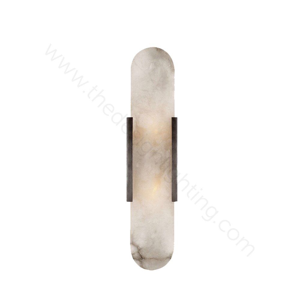 Wall design lamp Melange Elongated By Kelly Wearstler,  from Visual Comfort (Black)