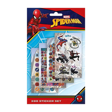 Наклейки Человек-паук Spidey Spectacular 200шт PS7488