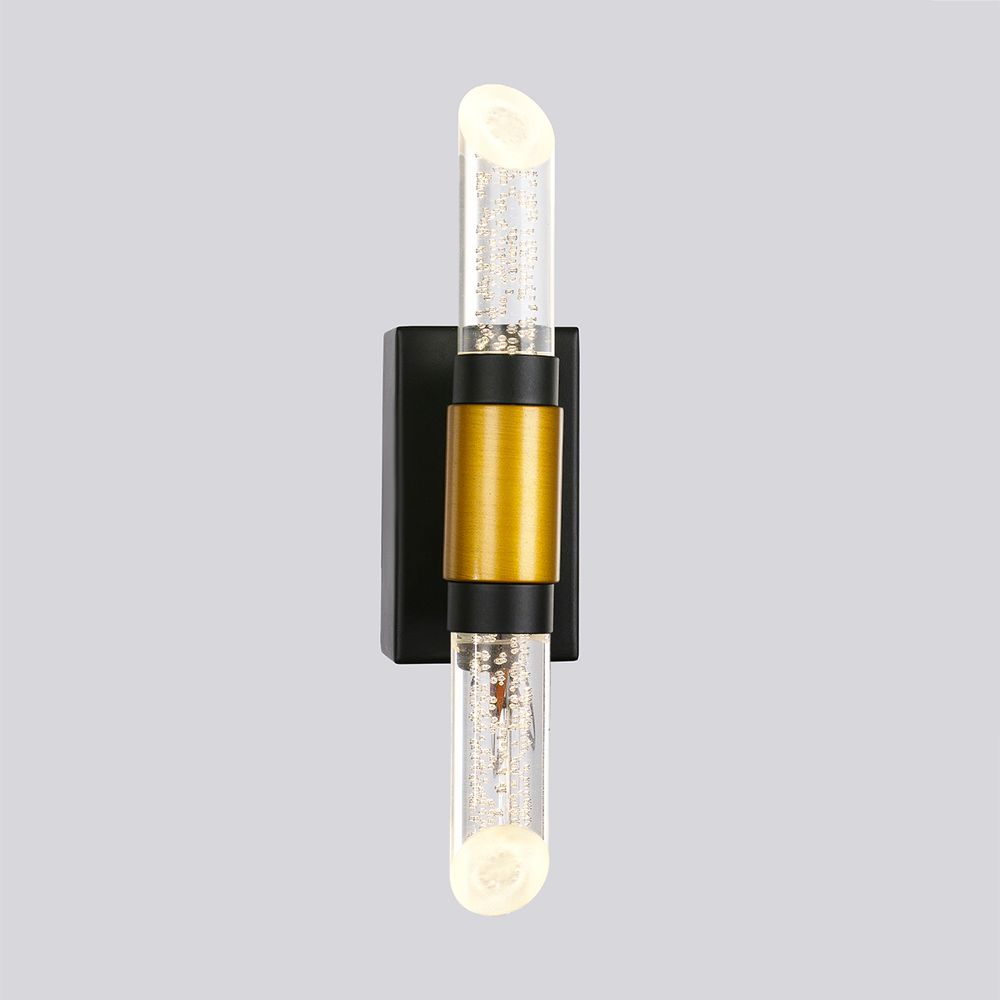 Настенный светильник MB18001040-2A gold/black