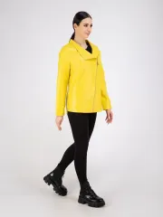 Кожаная куртка демисезонная косуха