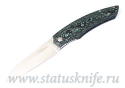 Нож Fierce Front Flipper Green Лопатин Игорьфотография - 1