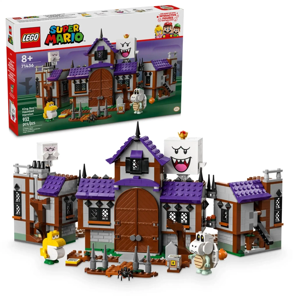 Конструктор LEGO Super Mario 71436 Призрачный особняк Короля Бу