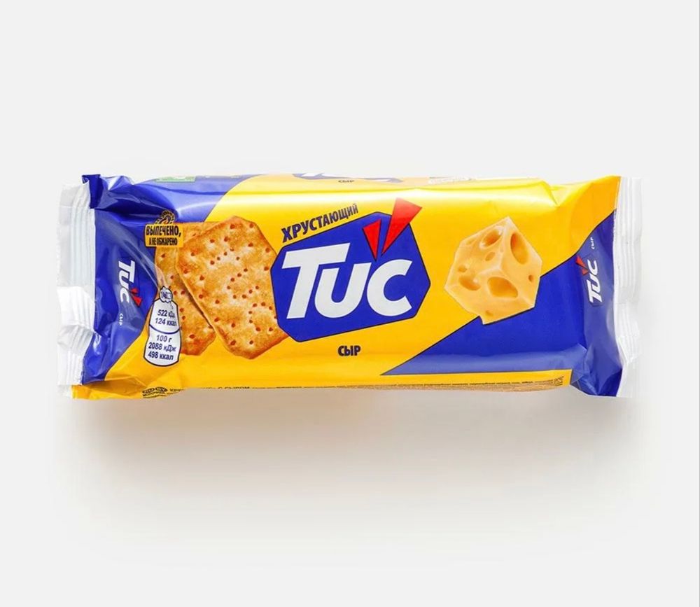 Крекеры Тук EURO TUC bisculits cheese sandwich 145 г 15 шт