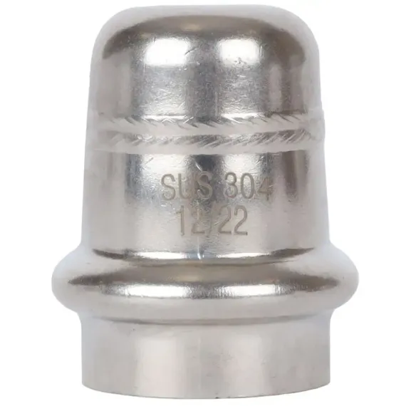 Заглушка ROMMER ВПр 22 нержавеющая сталь 37981
