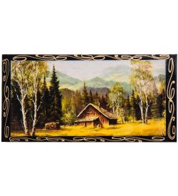 ШК-11/ 5-O Шкатулка-купюрница в технике декупаж (8х17х4)