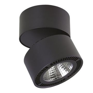 Накладной светодиодный светильник 214837 черный 4000K 26W Forte Muro Lightstar