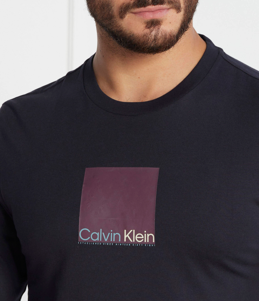 Лонгслив Calvin Klein - темно-синий(K10K111835)