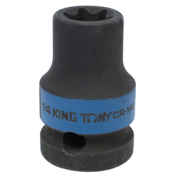 Головка торцевая ударная TORX Е-стандарт 1/2", E14 KING TONY 457514M