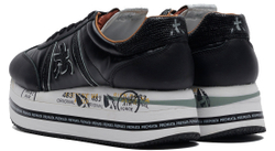 Premiata Beth 6045 черные кожаные