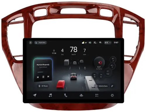 Магнитола для Toyota Highlander 1 XU20 / Kluger / 2002-2007 - Teyes CC4-PRO монитор 13" 2K QLED на Android 13, Быстрейшая, Snapdragon 778G, ИИ, CarPlay, DSP, 4G SIM-слот