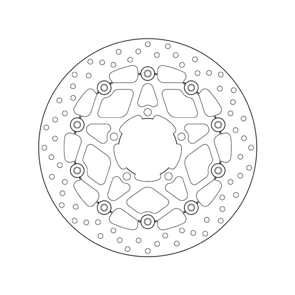 Brembo Тормозной диск 78B40869 Triumph