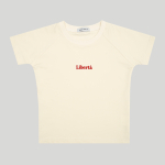Raglan T-Shirt for girls Coconut Milk