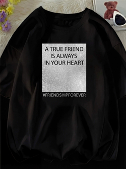 Футболка для девочки true friend