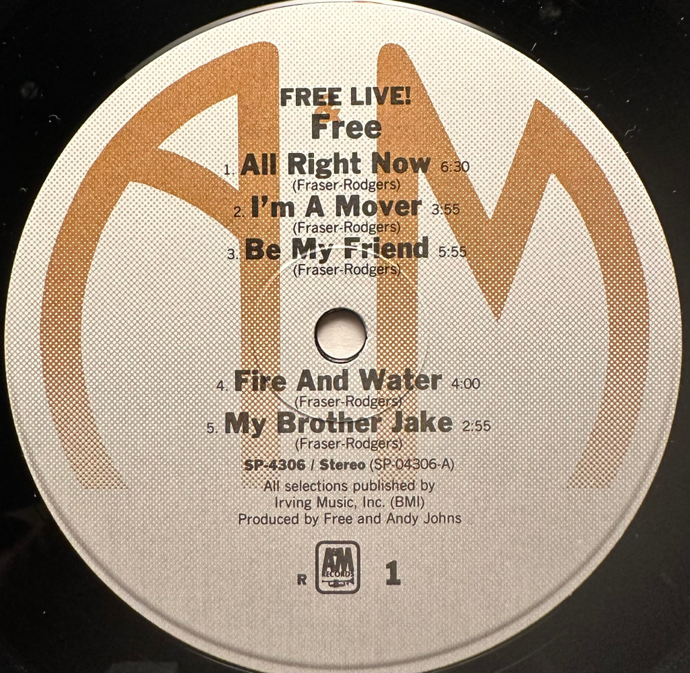 Free - Free Live! (США 1971г.)