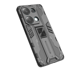 Противоударный чехол с подставкой Transformer для Poco M6 Pro 4G
