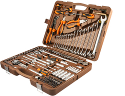 OMT143SL Набор инструмента универсальный 1/4", 1/2"DR, 143 предмета