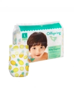 Offspring подгузники L 9-13кг 36 шт ананасы