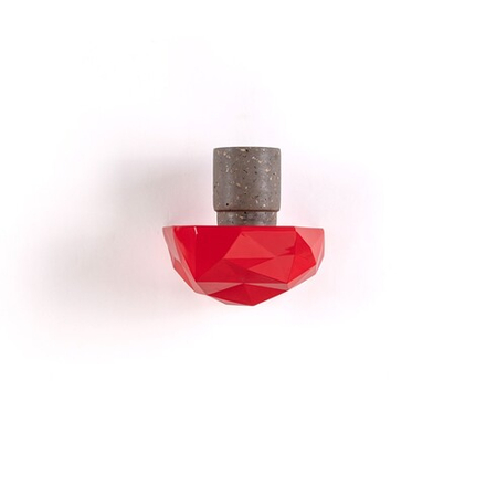 Полка Seletti Space Rock Small, красный